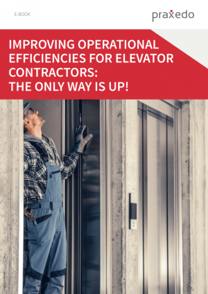 Improving operational efficiencies for elevator contractors
