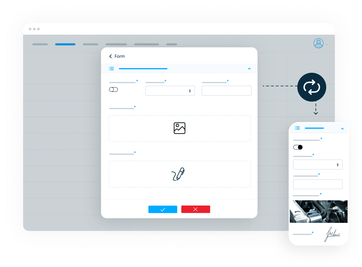 Online forms with advanced functionality.